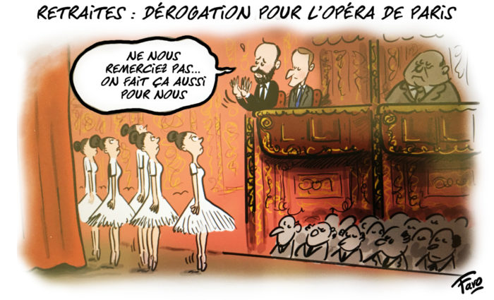 Retraites : dérogation pour l’Opéra de Paris