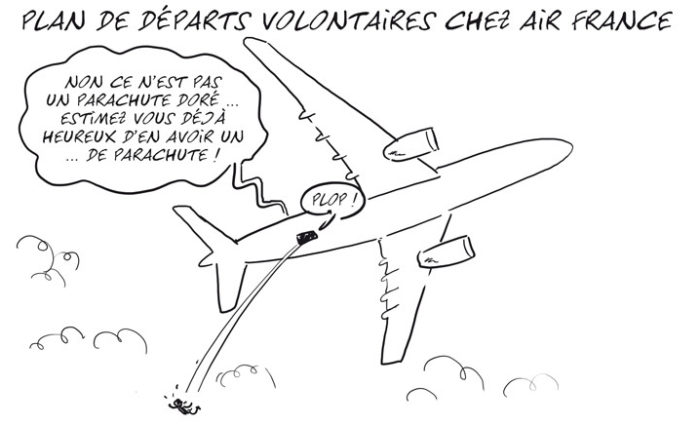 Plan de départs volontaires chez Air France