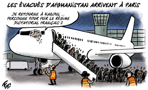 Les évacués d’Afghanistan arrivent à Paris